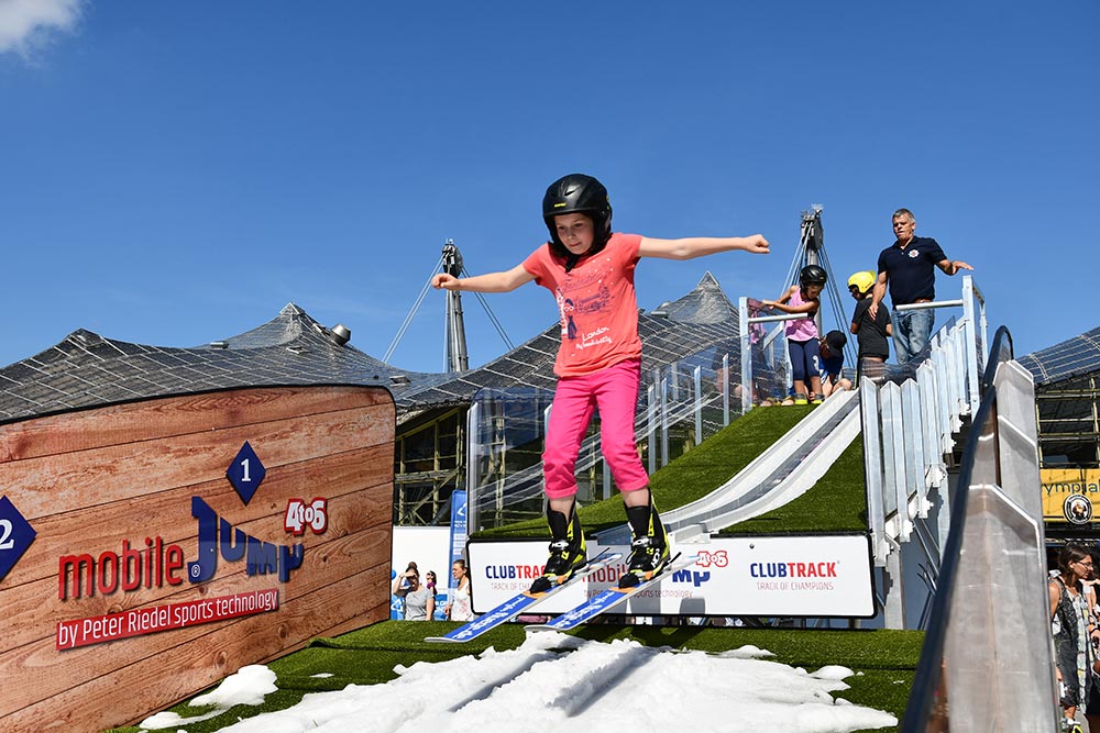 Outdoor Sports Festival in Munich's Olympic Park